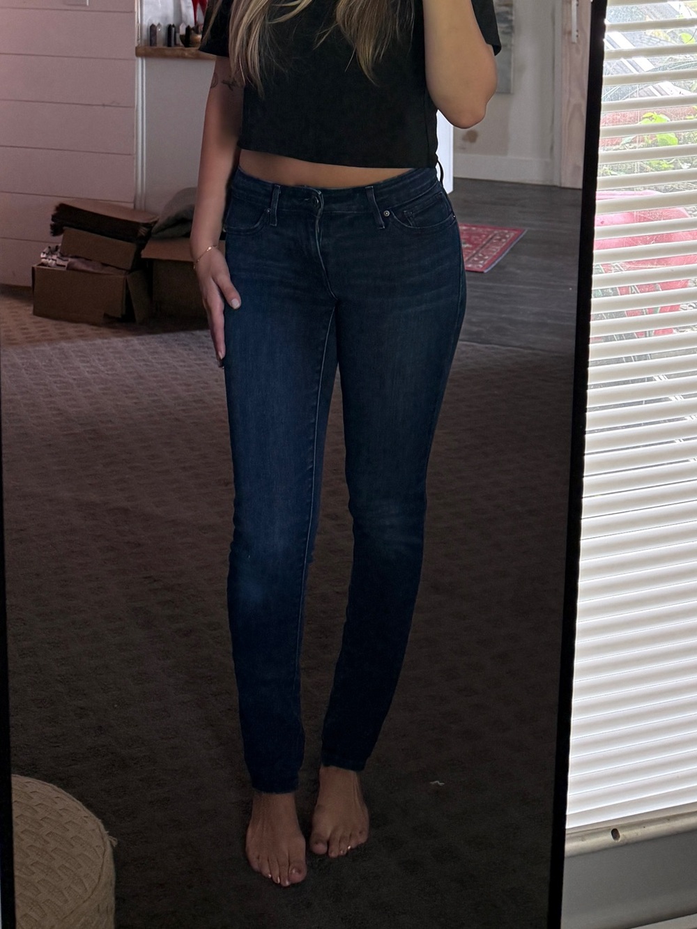Levi's Women's Dark Skinny Jeans